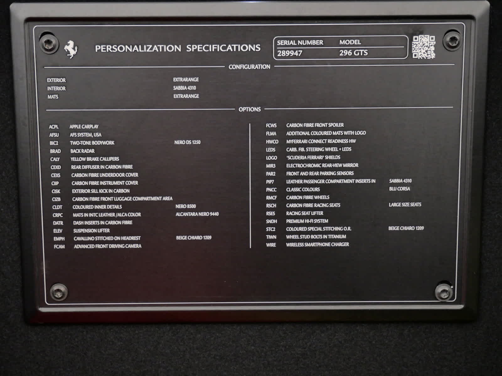 2023 Ferrari 296 GTS photo 33