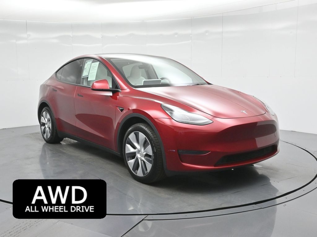 Used 2024 Tesla Model Y Long Range with VIN 7SAYGDEE7RA228800 for sale in Buena Park, CA