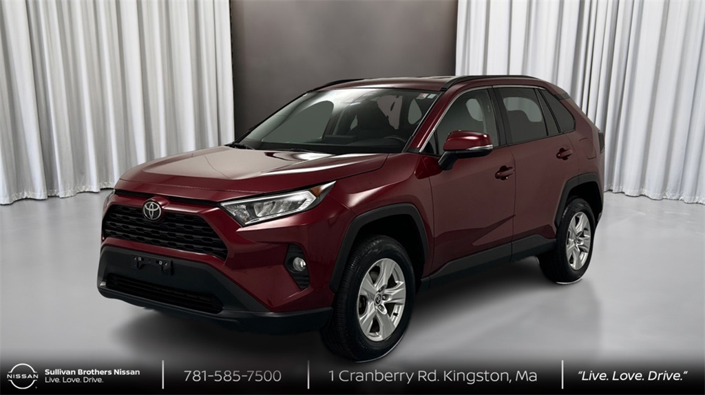 Certified Used 2021 Red Toyota XLE image 1