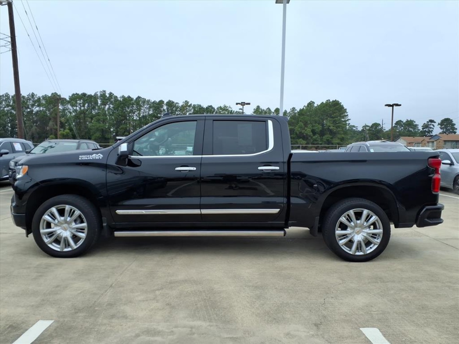 2025 Chevrolet Silverado 1500 High Country Black at Robbins Nissan