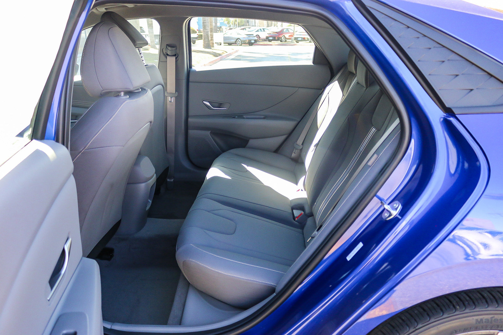 New 2025 Intense Blue Hyundai SEL Sport image 19