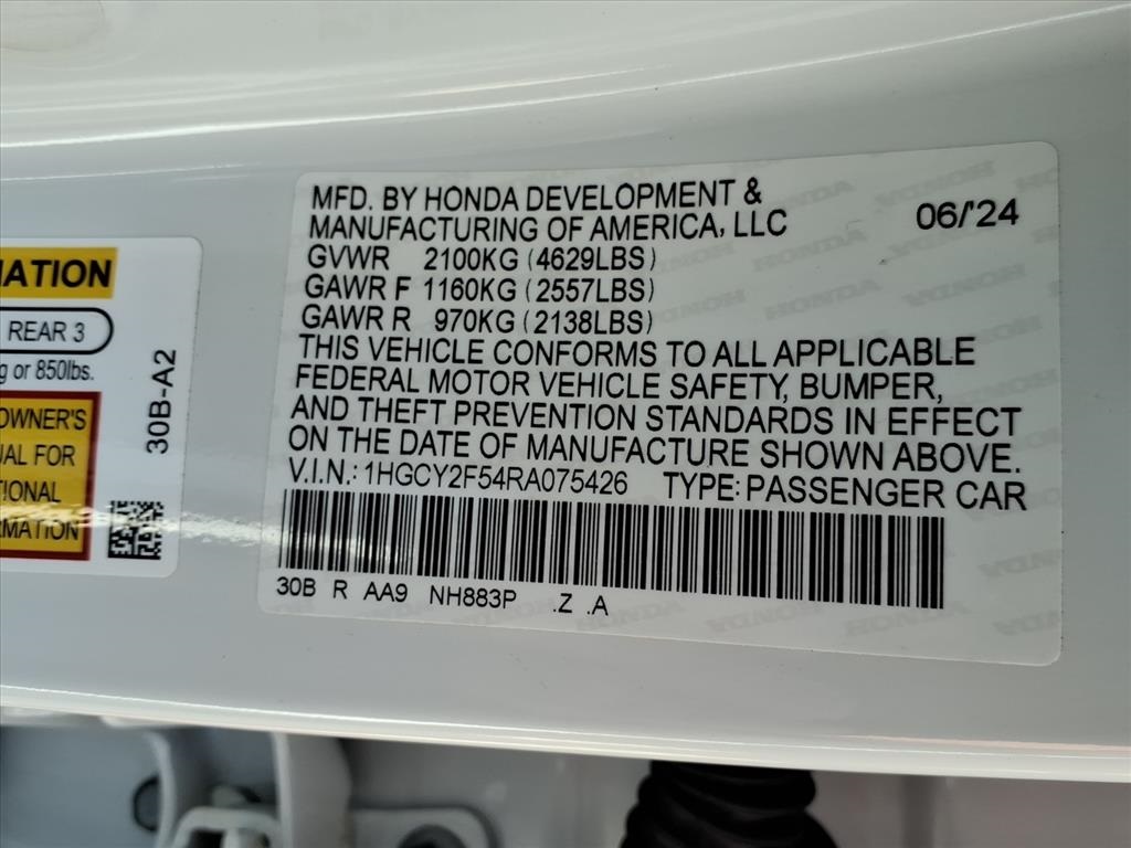2024 Honda Accord Hybrid Sport photo 25