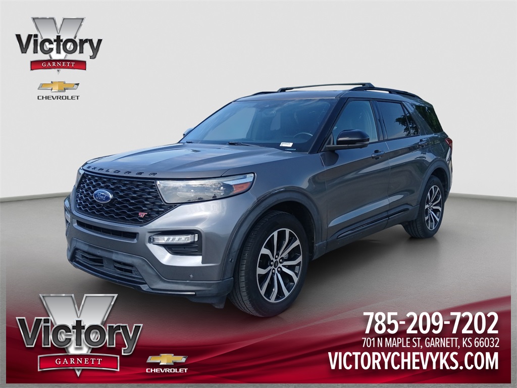 Used 2021 Ford Explorer ST with VIN 1FM5K8GC6MGA95526 for sale in Kansas City