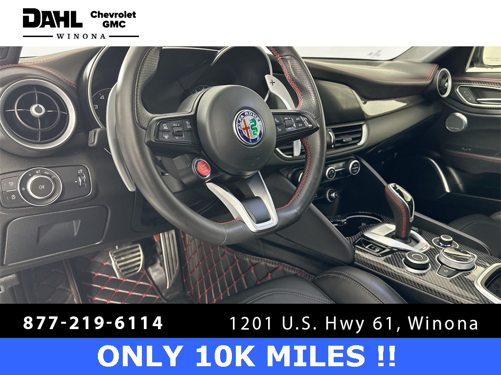Used 2023 Alfa Romeo Giulia Estrema with VIN ZARFANBN8P7669055 for sale in Winona, Minnesota
