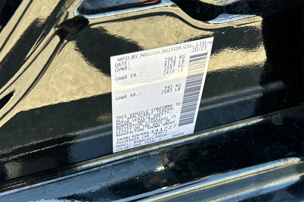 2024 Nissan Altima 2.5 SV photo 24