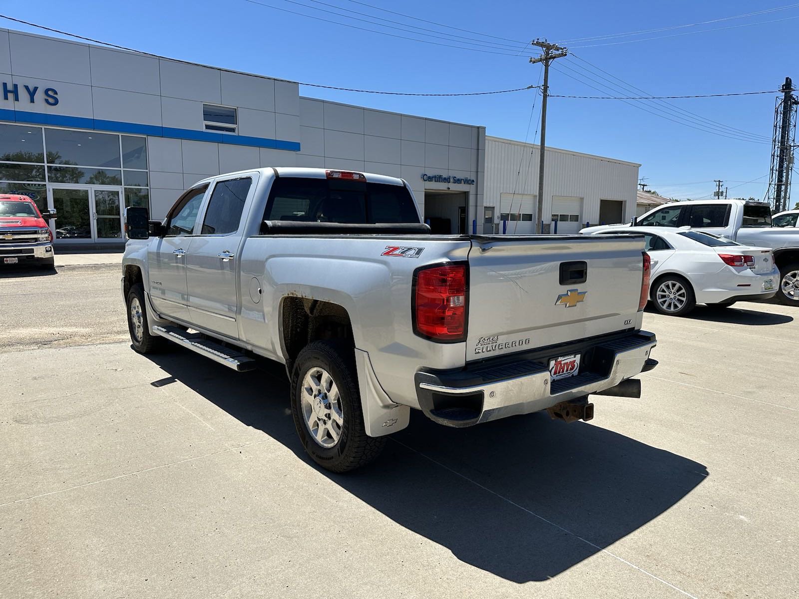 PreOwned 2015 Chevrolet Silverado 3500HD Built After Aug 14 LTZ Crew Cab Pickup in Blairstown