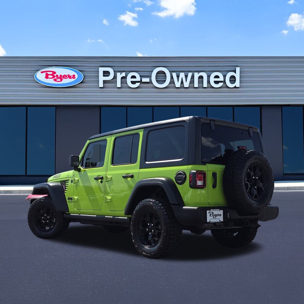 2021 Jeep Wrangler Unlimited Willys photo 3