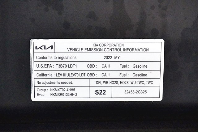 Used 2022 Black Kia LX image 32