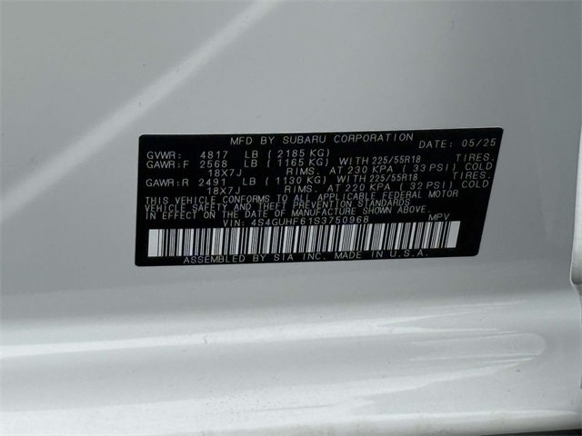 2025 Subaru Crosstrek Sport photo 30