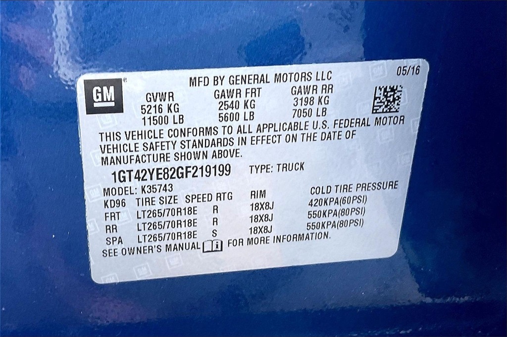 2016 GMC SIERRA - Image 30