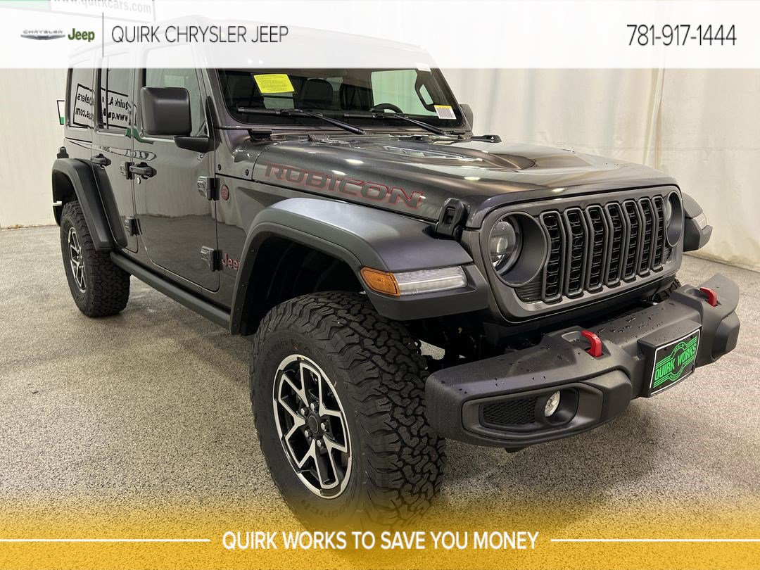 New 2025 Granite Crystal Metallic Clearcoat Jeep Rubicon image 1