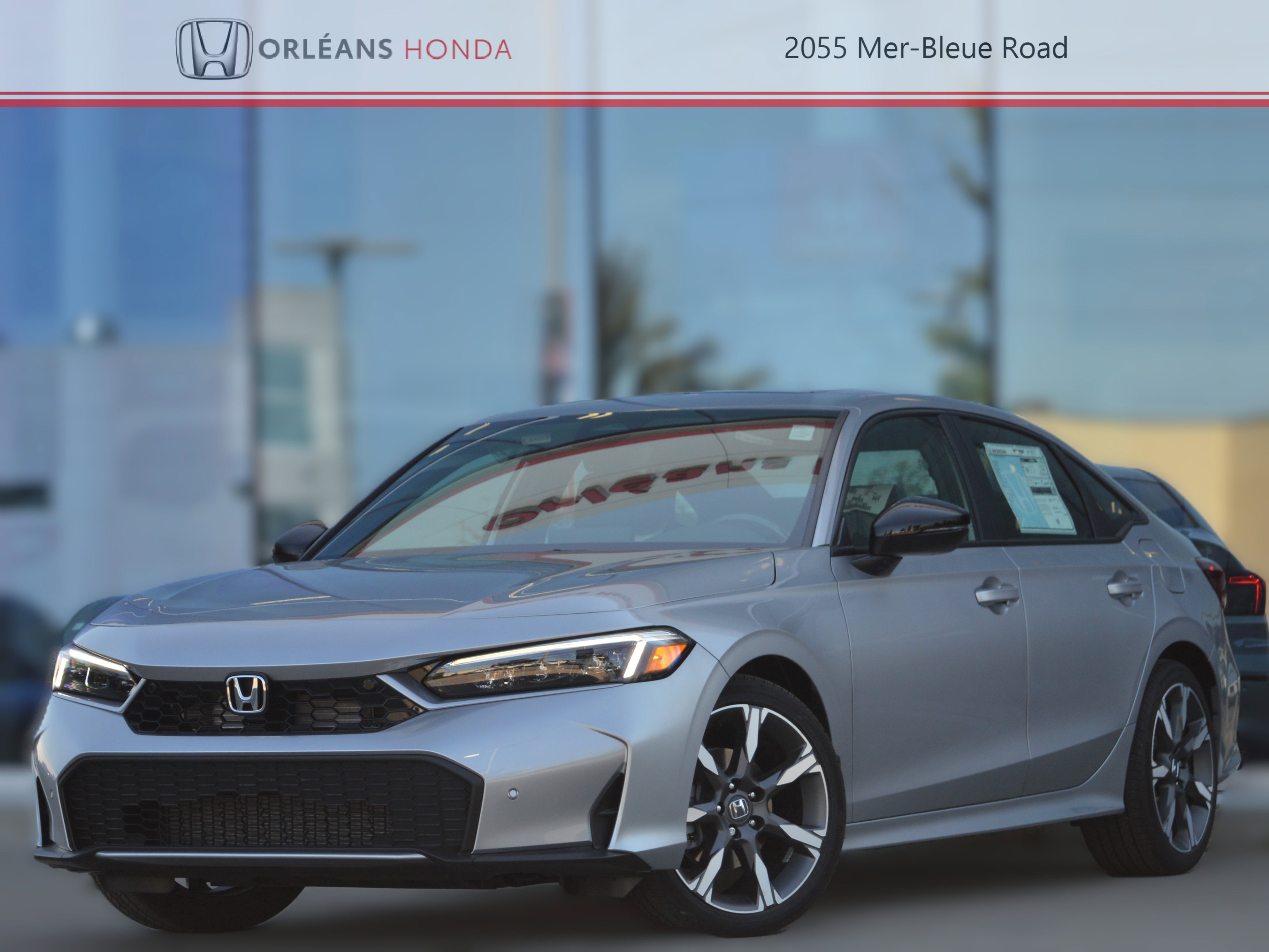 New 2025 Silver Honda Sport Touring image 1