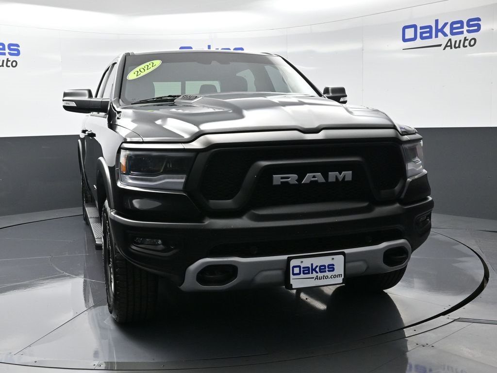 Used 2022 RAM Ram 1500 Pickup Rebel with VIN 1C6SRFLT0NN267289 for sale in Kansas City