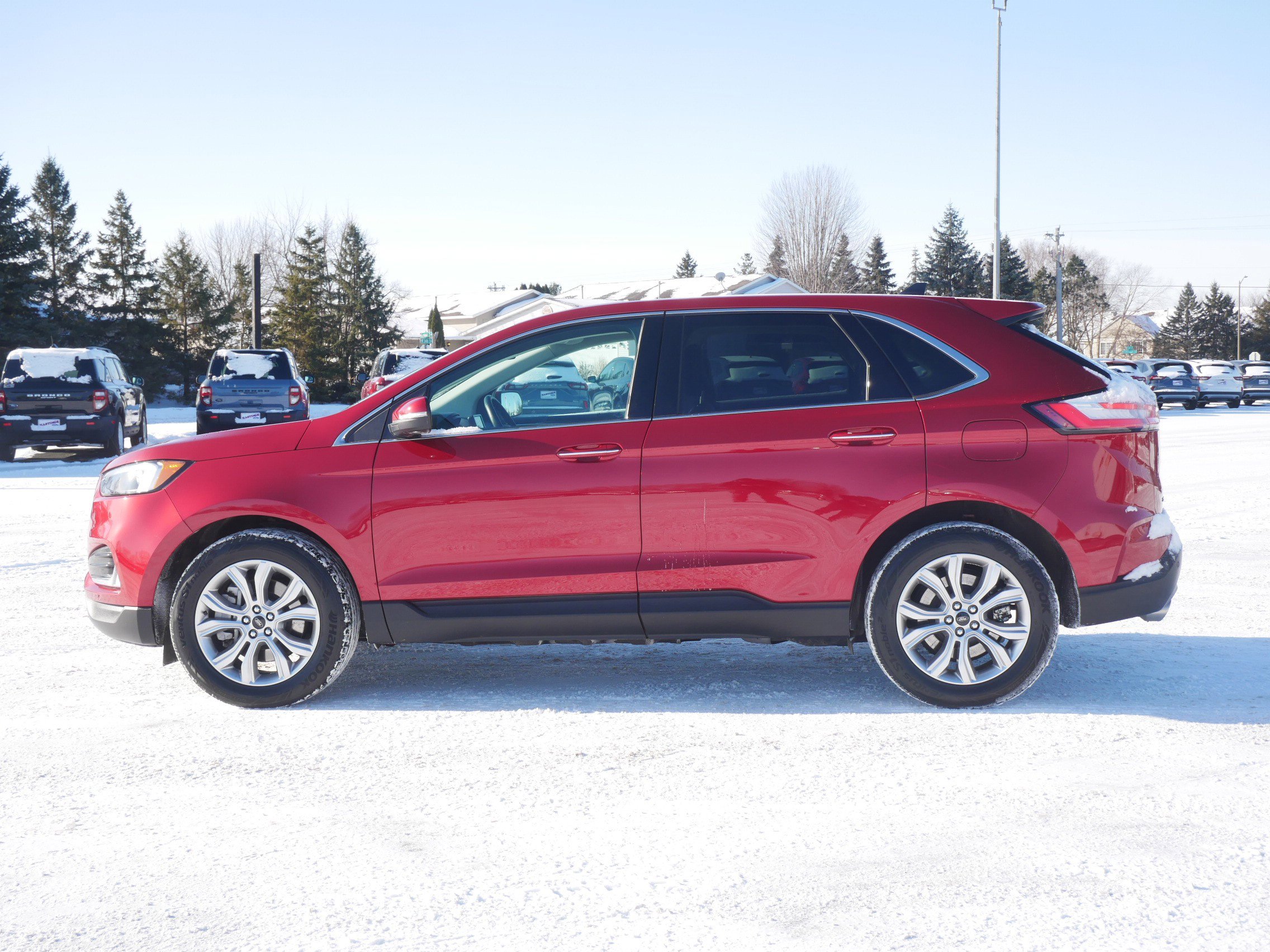 Used 2024 Ford Edge Titanium with VIN 2FMPK4K97RBA93411 for sale in Hastings, Minnesota
