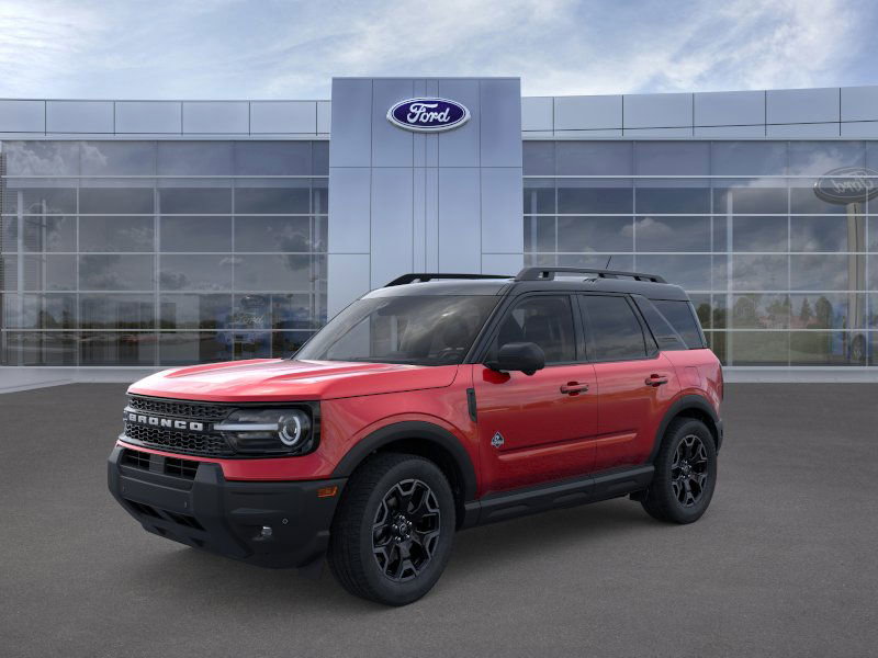 New 2025 Ruby Red Metallic Tinted Clearcoat Ford Outer Banks image 1