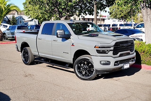 New 2026 Ceramic Gray Clear-Coat Exterior Paint RAM Laramie image 3