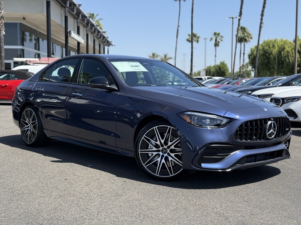 New 2025 Blue Mercedes-Benz C 43 AMG® image 1