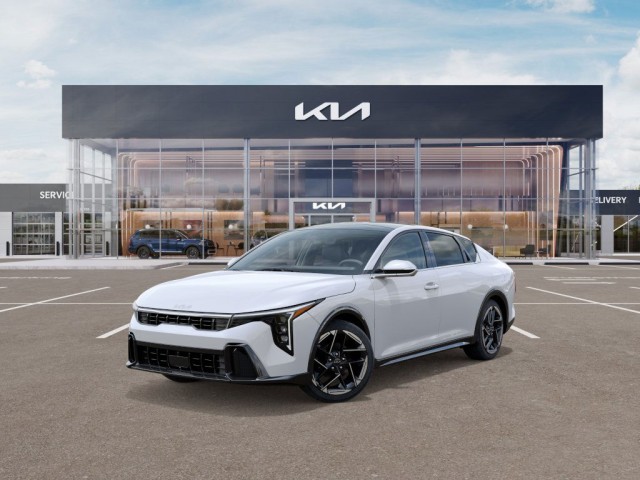 New 2025 Snow White Pearl Kia GT-Line image 1