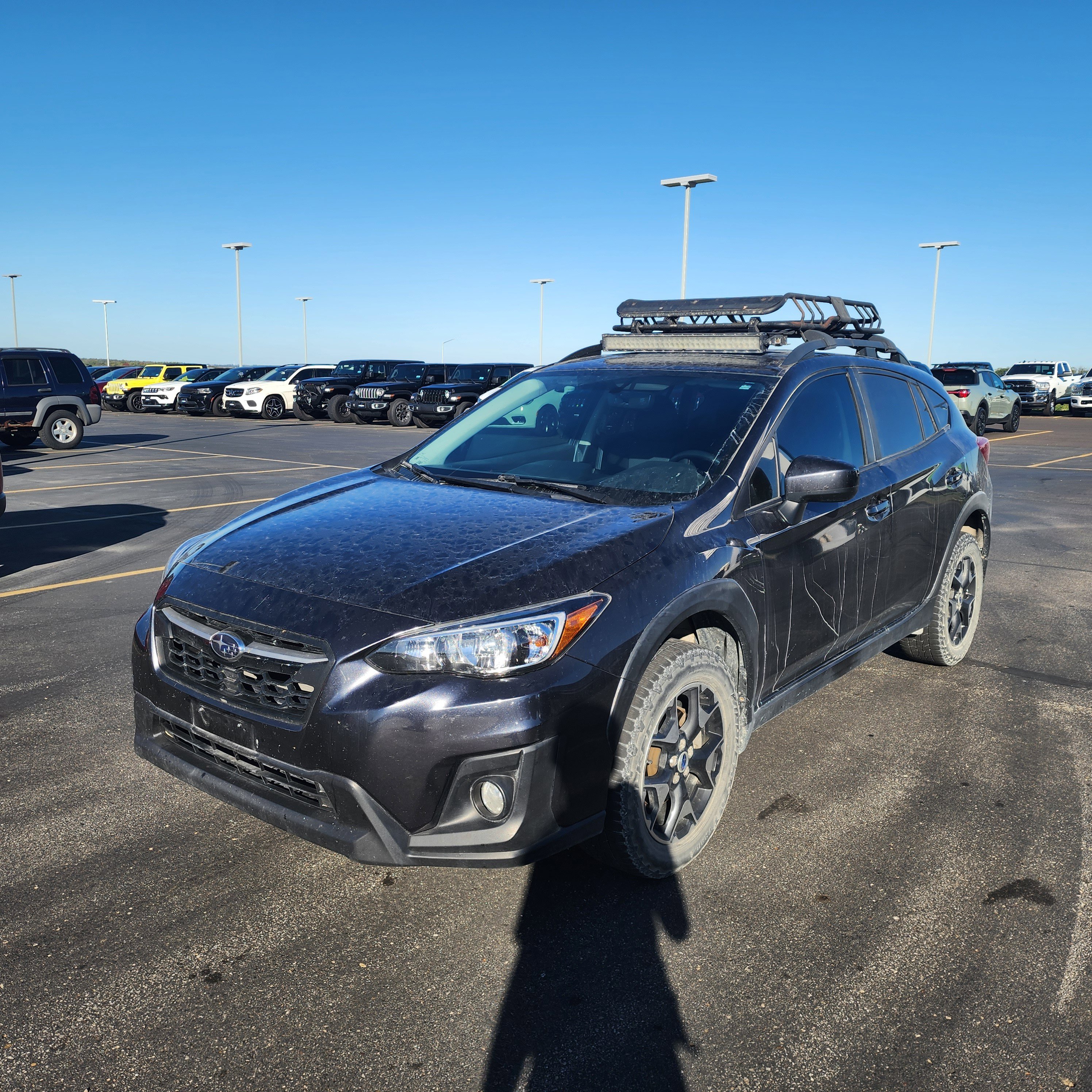 Used 2018 Subaru Crosstrek Premium with VIN JF2GTABC7JG243575 for sale in Burnsville, Minnesota