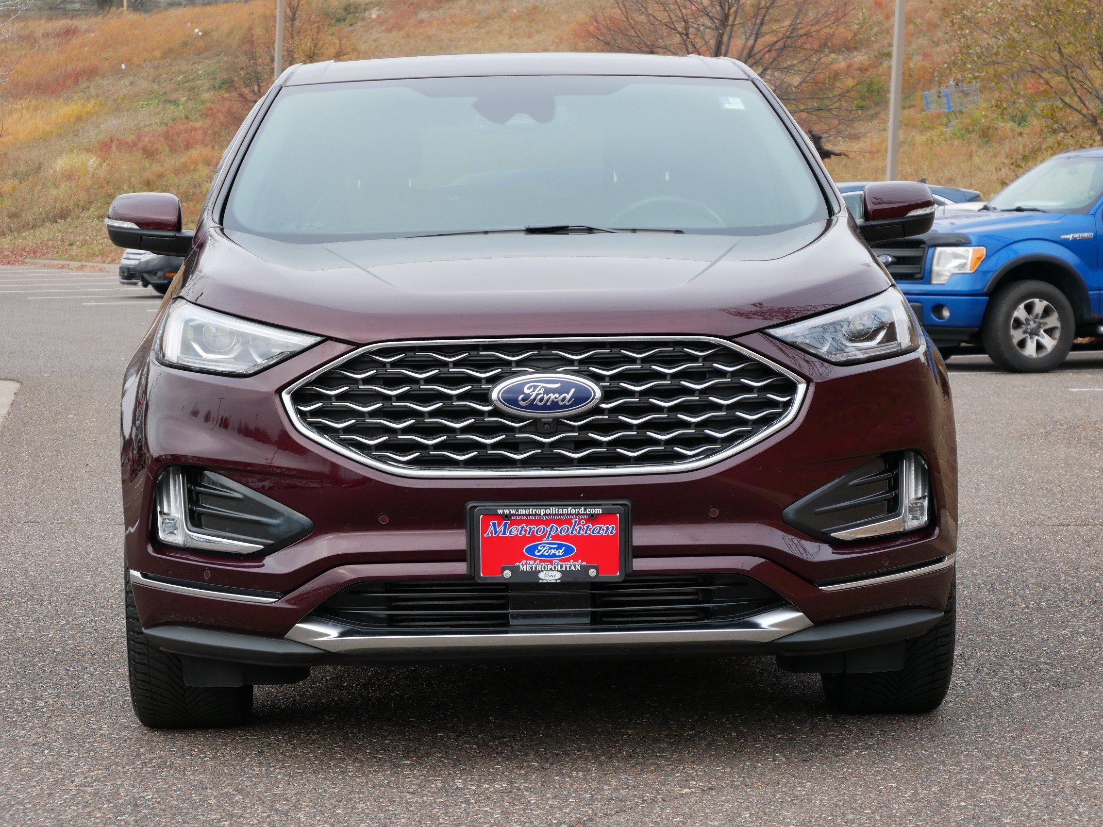 Used 2022 Ford Edge Titanium with VIN 2FMPK4K96NBA57025 for sale in Eden Prairie, Minnesota