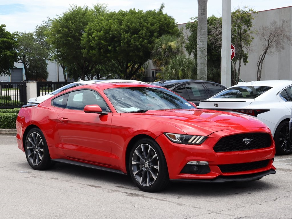 Used 2017 Ford Mustang EcoBoost with VIN 1FA6P8TH8H5208508 for sale in Doral, FL