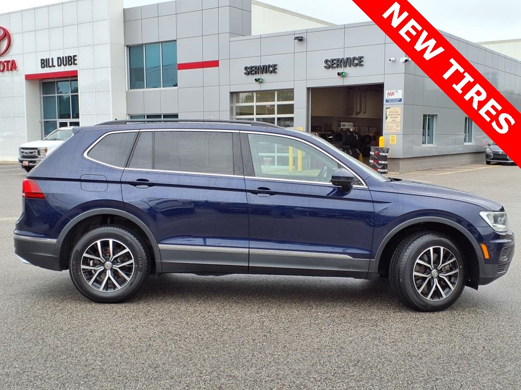 Used 2021 Volkswagen Tiguan SE with VIN 3VV2B7AX0MM026819 for sale in Dover, NH