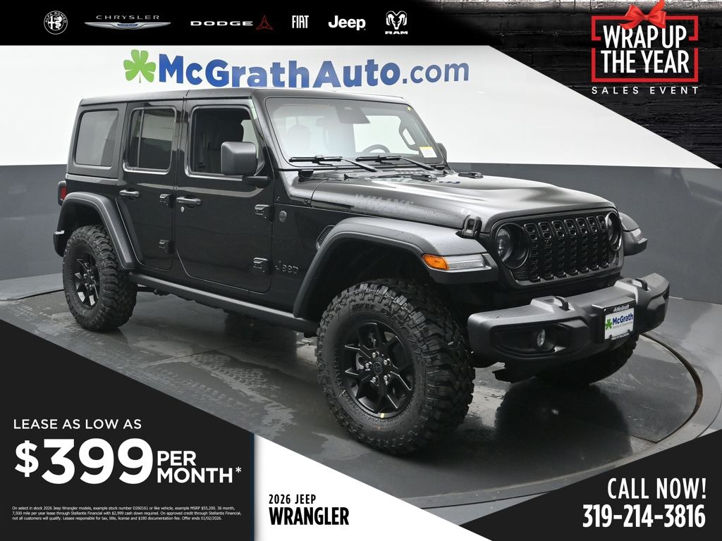 2026 Jeep Wrangler 4-Door Willys's photo