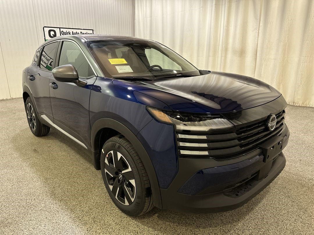 New 2025 Deep Blue Pearl/Gun Metallic Nissan SV image 1