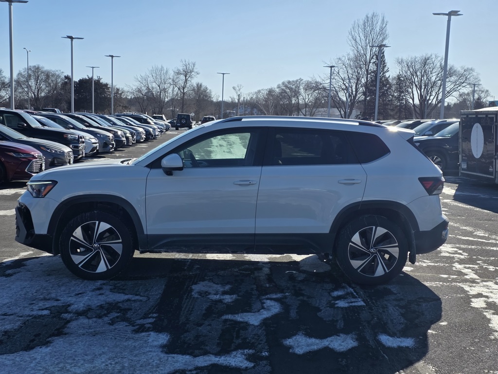 Certified 2025 Volkswagen Taos SE with VIN 3VVVC7B23SM022032 for sale in St. Cloud, Minnesota