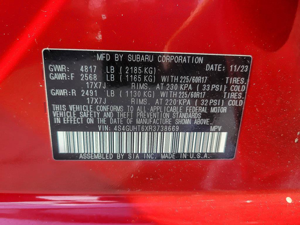 2024 SUBARU CROSSTREK - Image 31