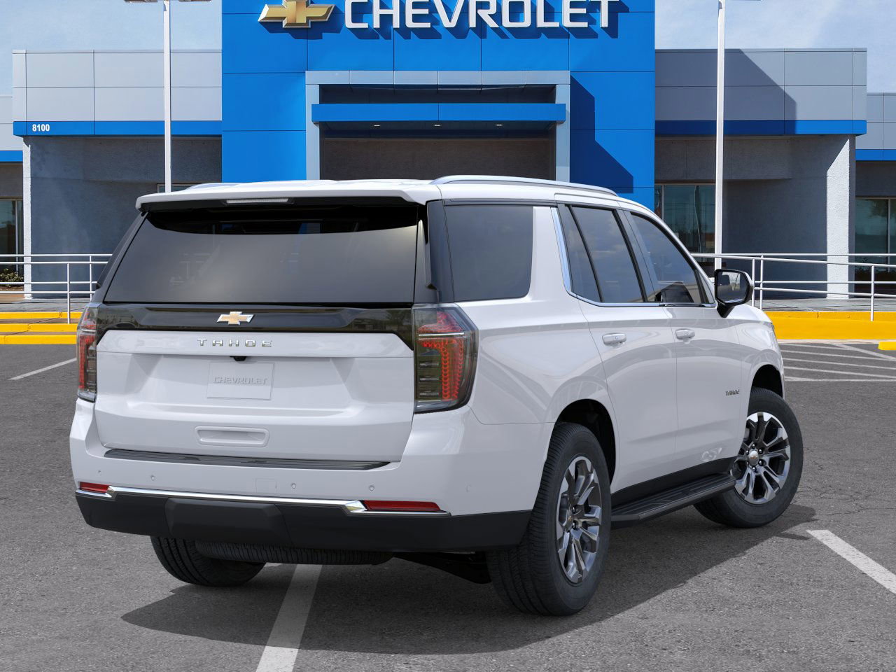2025 Chevrolet Tahoe LS White at Robbins Nissan