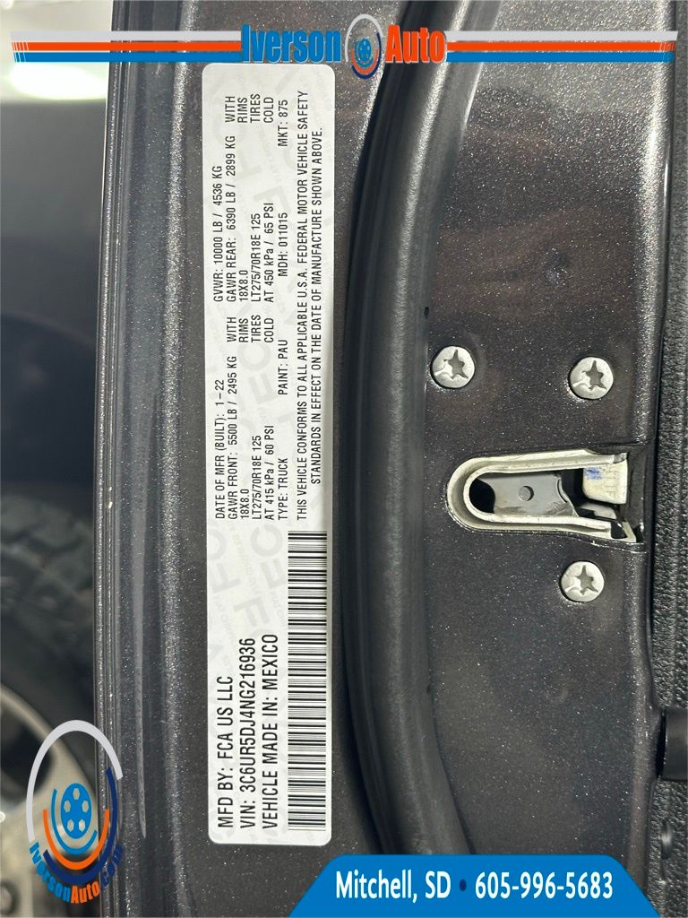 2022 Ram 2500 Big Horn photo 12
