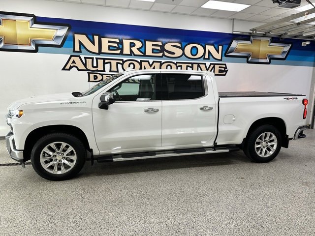 Used 2021 Chevrolet Silverado 1500 LTZ with VIN 1GCUYGEL2MZ425372 for sale in Detroit Lakes, Minnesota