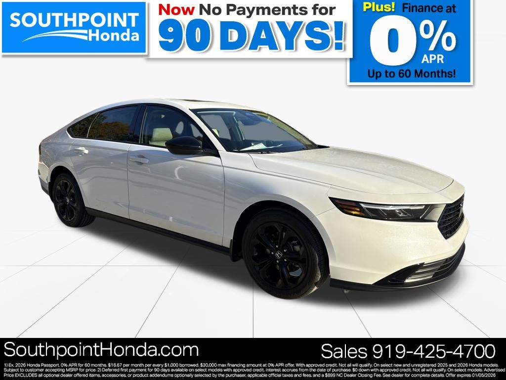 2025 Honda Accord SE's photo