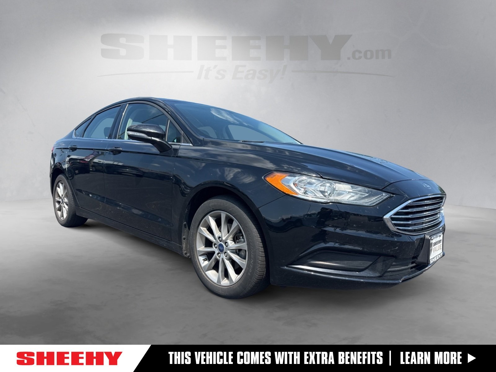 Certified 2017 Ford Fusion SE with VIN 3FA6P0H70HR388338 for sale in Richmond, VA