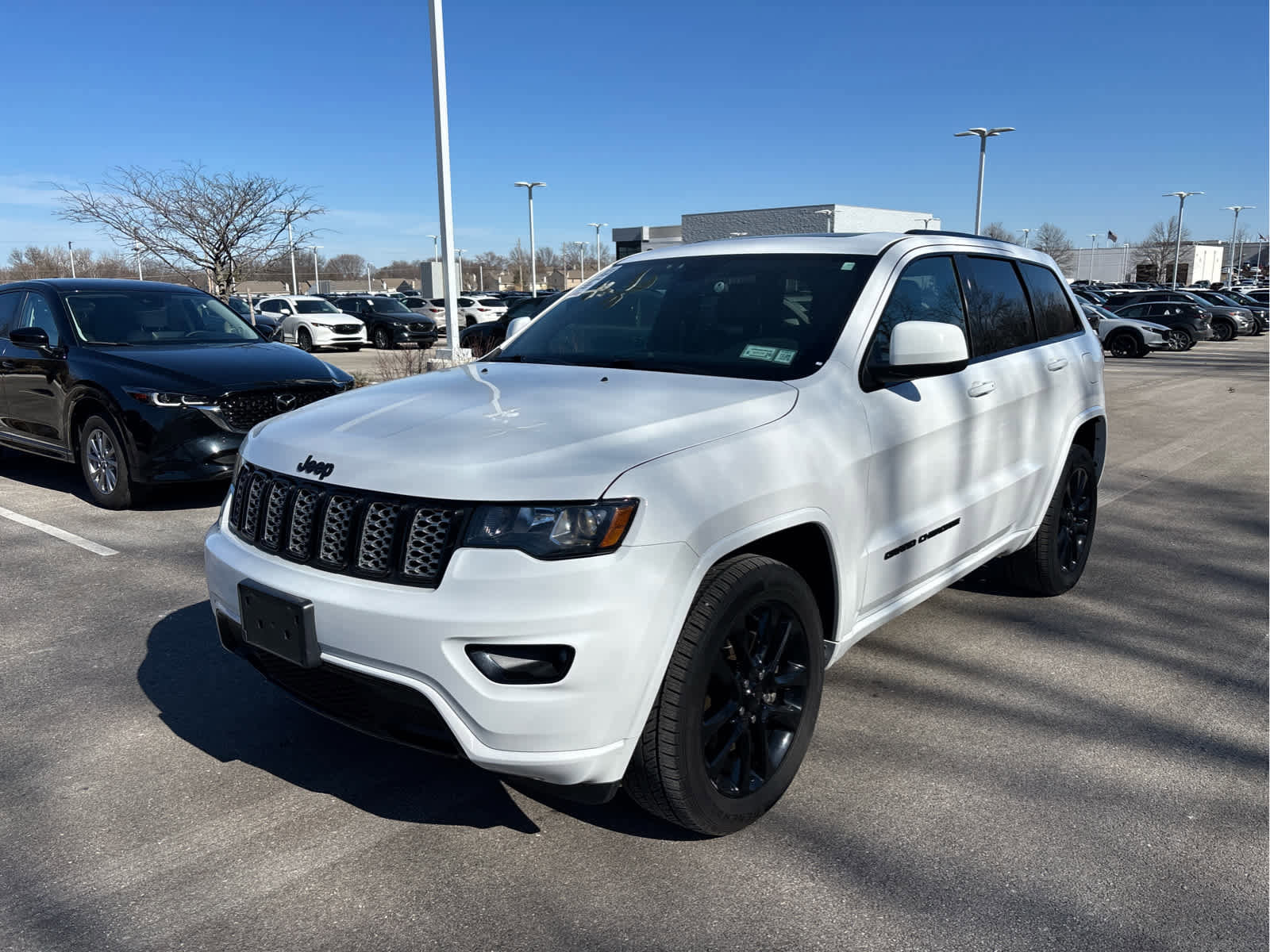 Used 2021 Jeep Grand Cherokee Laredo X with VIN 1C4RJFAG7MC710973 for sale in Kansas City