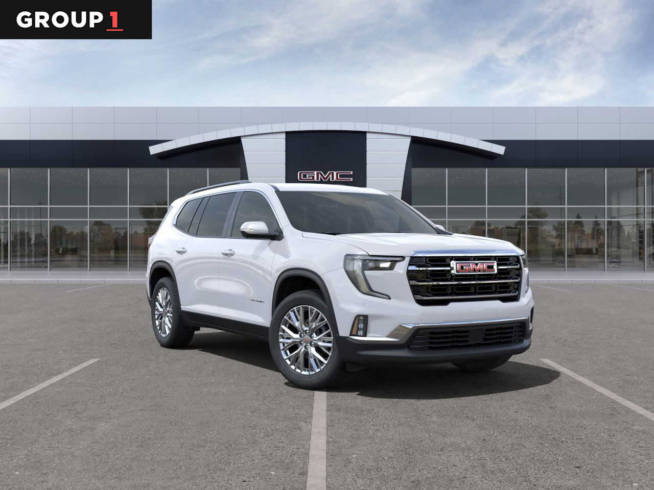 New 2025 Summit White GMC Elevation image 1