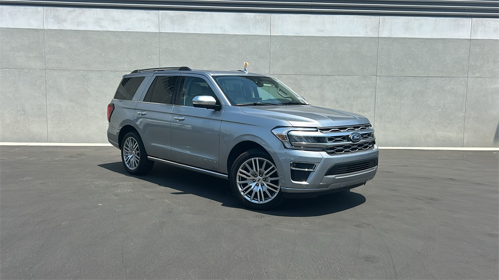 Certified Used 2024 Silver Ford Platinum image 1