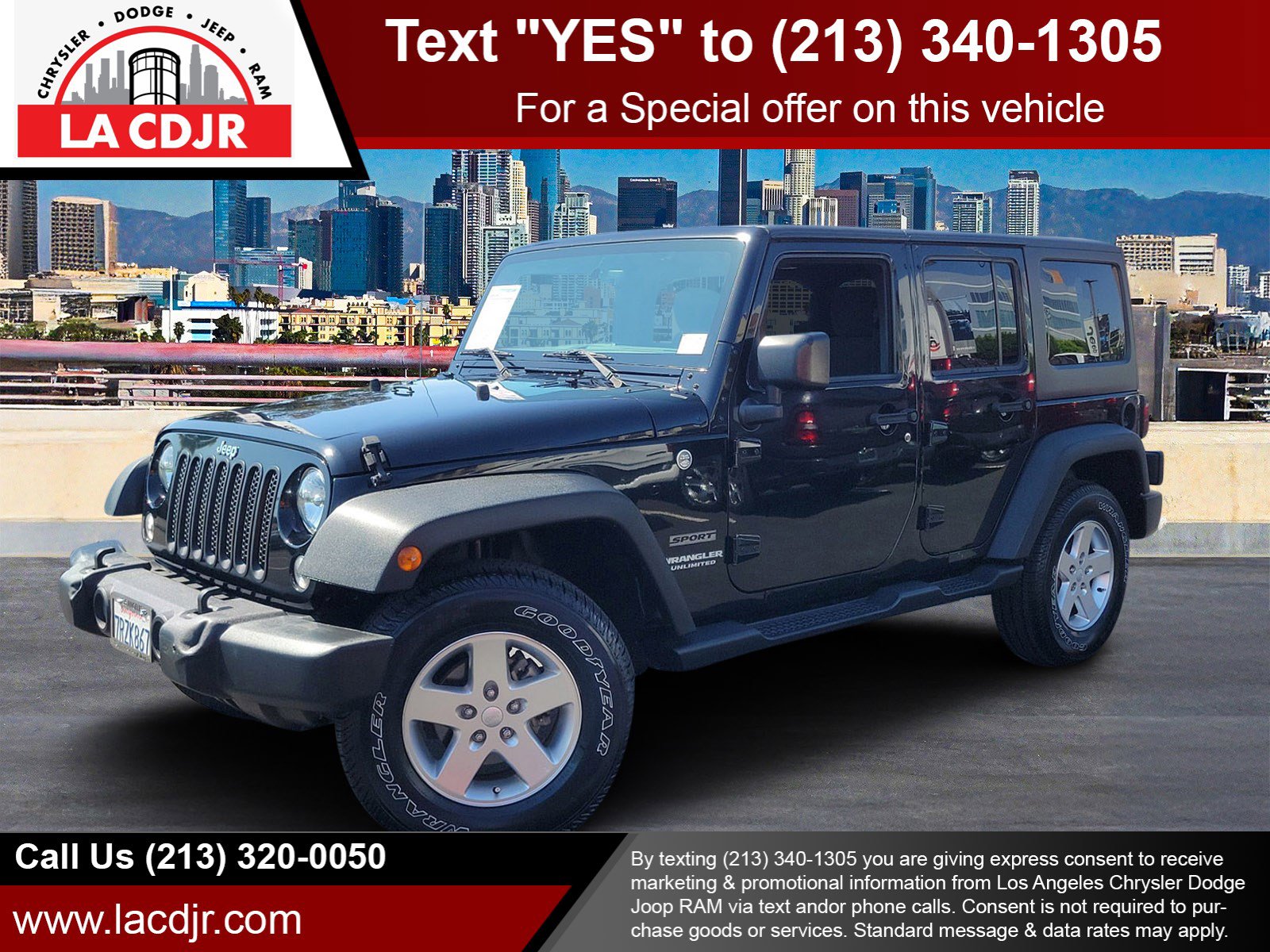 Used 2016 Black Clearcoat Jeep Sport image 1