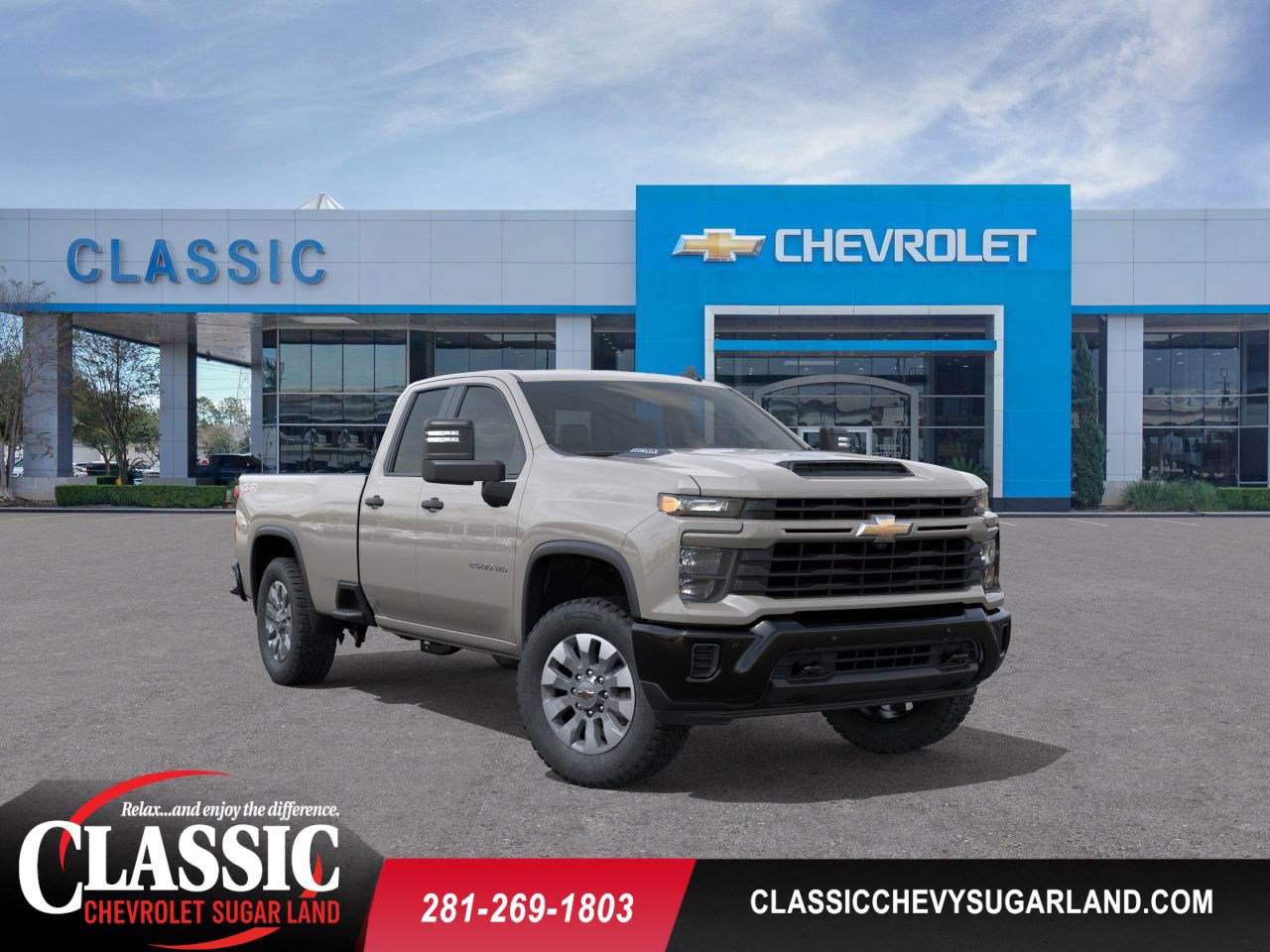 2026 Chevrolet Silverado 2500 HD Custom Tan at Classic Elite Chevrolet Hwy 6