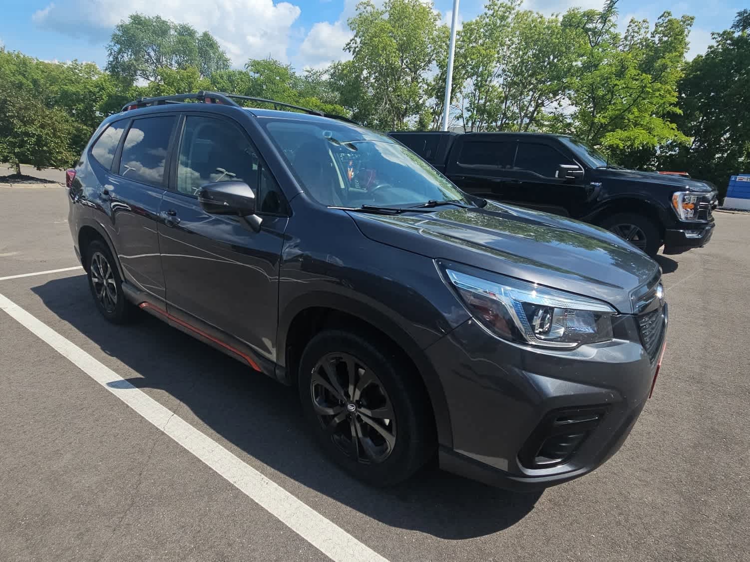 Used 2020 Subaru Forester Sport with VIN JF2SKAMC5LH413360 for sale in Hopkins, Minnesota