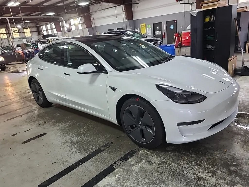 Used 2023 Tesla Model 3 Base with VIN 5YJ3E1EA3PF673429 for sale in Parma, OH