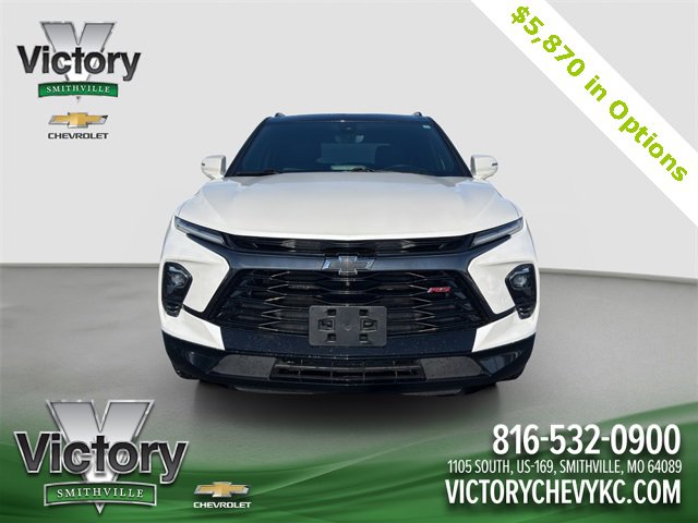 Used 2024 Chevrolet Blazer RS with VIN 3GNKBERS4RS228374 for sale in Kansas City