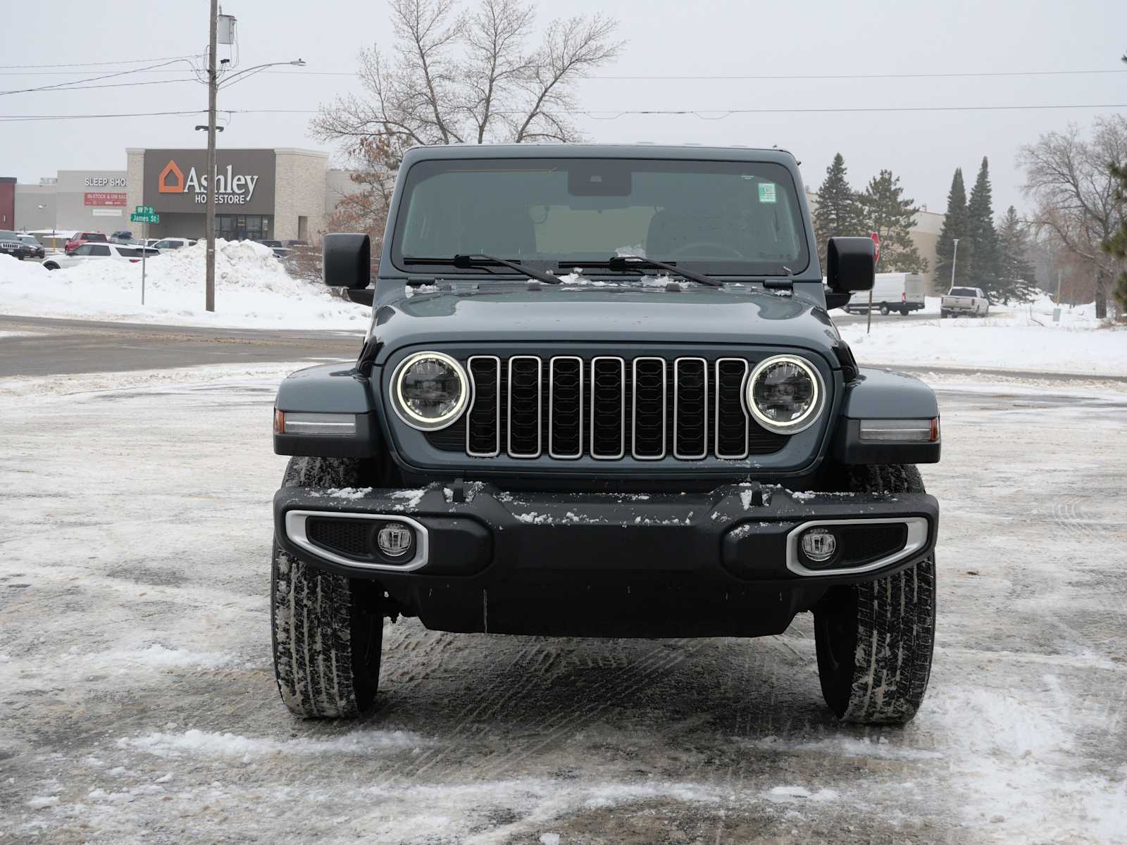 Used 2024 Jeep Wrangler 4-Door Sahara with VIN 1C4PJXEN5RW177677 for sale in Brainerd, Minnesota