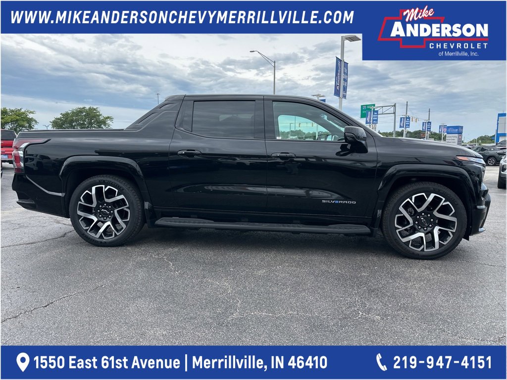 Certified 2024 Chevrolet Silverado EV RST with VIN 1GC40ZEL1RU300578 for sale in Merrillville, IN