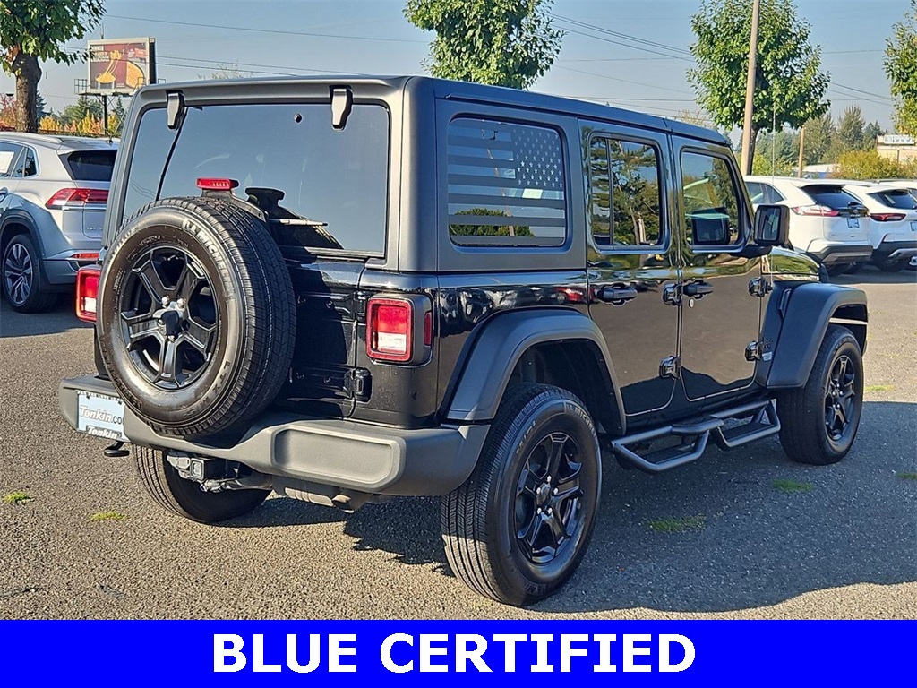 2021 Jeep Wrangler Unlimited Sport S photo 4