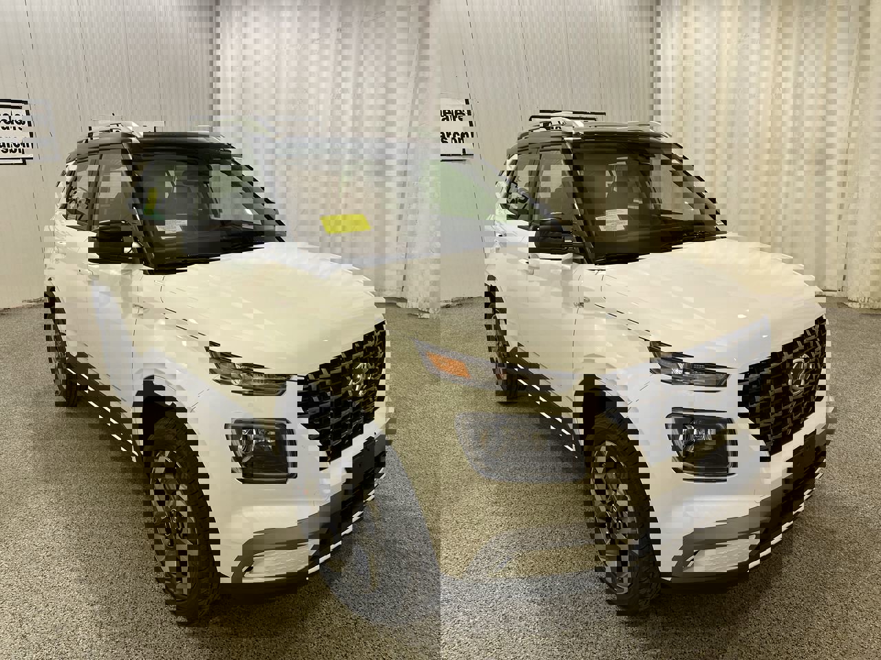 New 2025 Lunar White w/Black Roof Hyundai Limited image 1