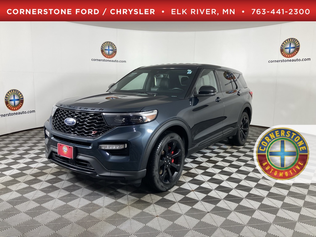 Used 2022 Ford Explorer ST with VIN 1FM5K8GC1NGB95597 for sale in Elk River, Minnesota