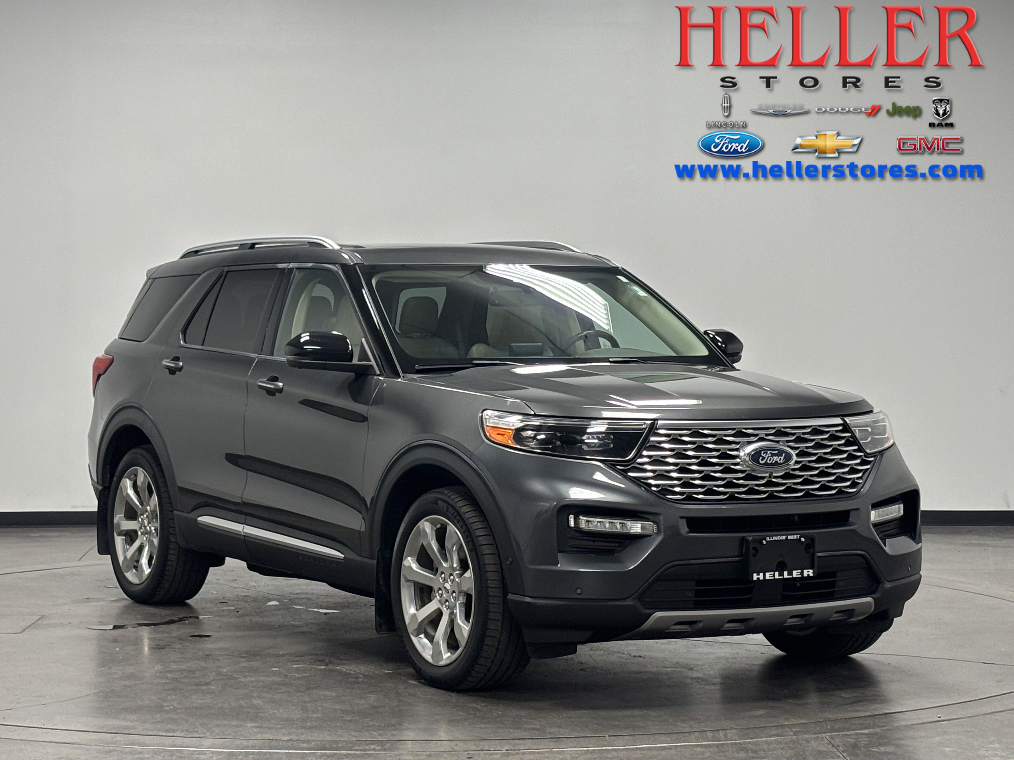 Pre-Owned 2020 Ford Explorer Platinum in El Paso #J24142B | Heller