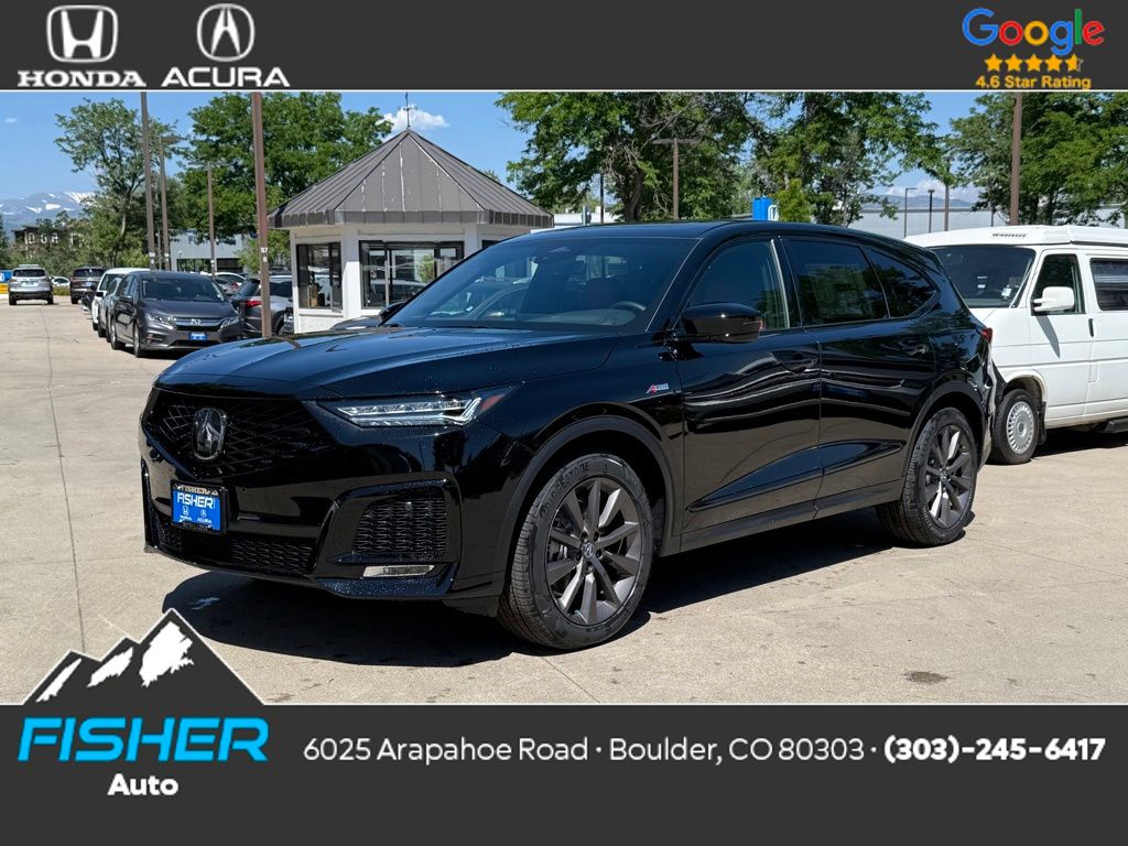 New 2025 Majestic Black Pearl Acura A-Spec image 1